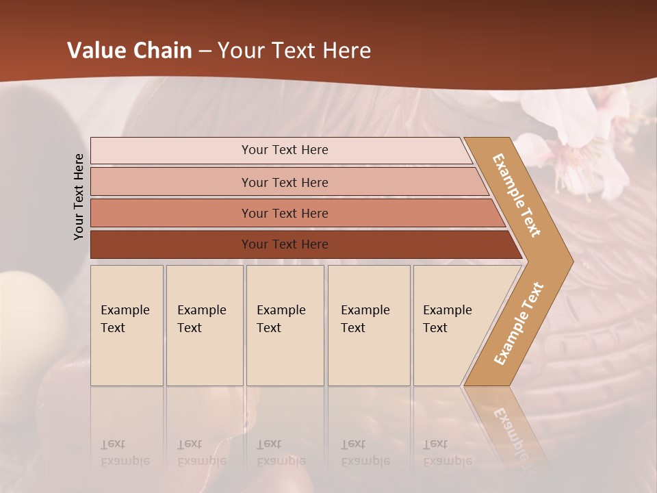 Decoration Gastronomy Chicken PowerPoint Template