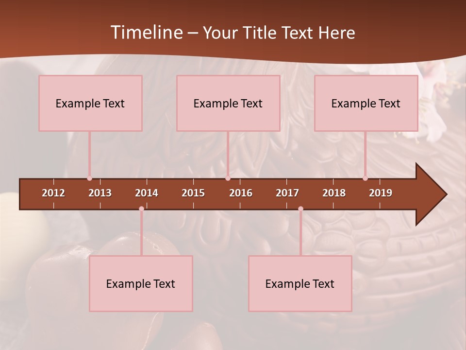 Decoration Gastronomy Chicken PowerPoint Template