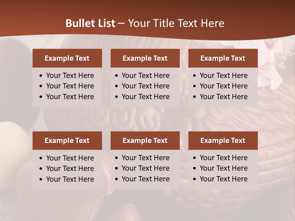 Decoration Gastronomy Chicken PowerPoint Template