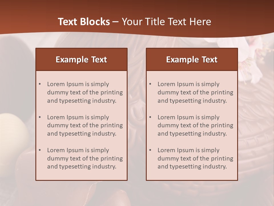 Decoration Gastronomy Chicken PowerPoint Template