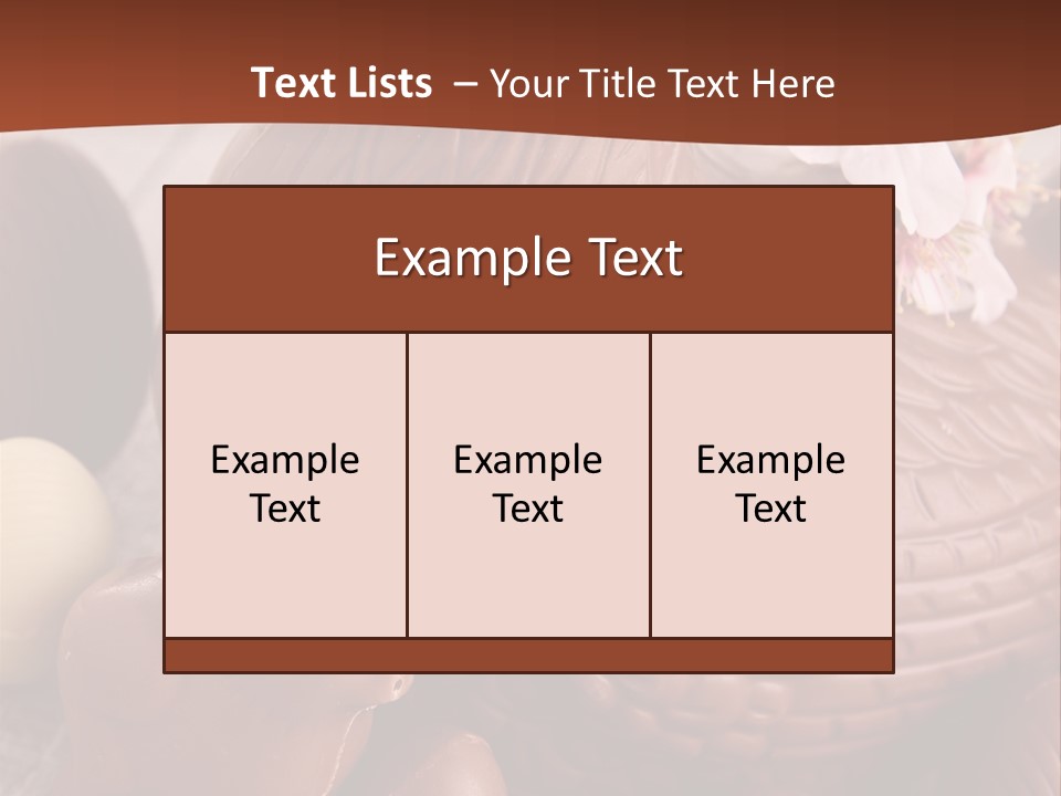 Decoration Gastronomy Chicken PowerPoint Template