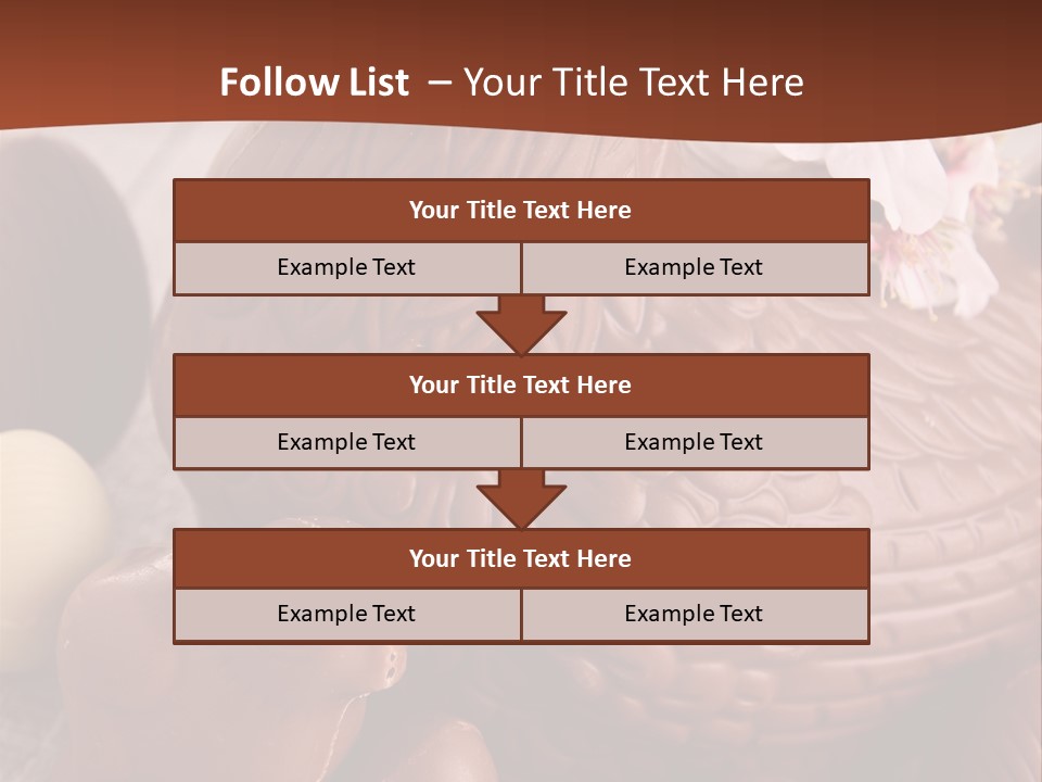 Decoration Gastronomy Chicken PowerPoint Template