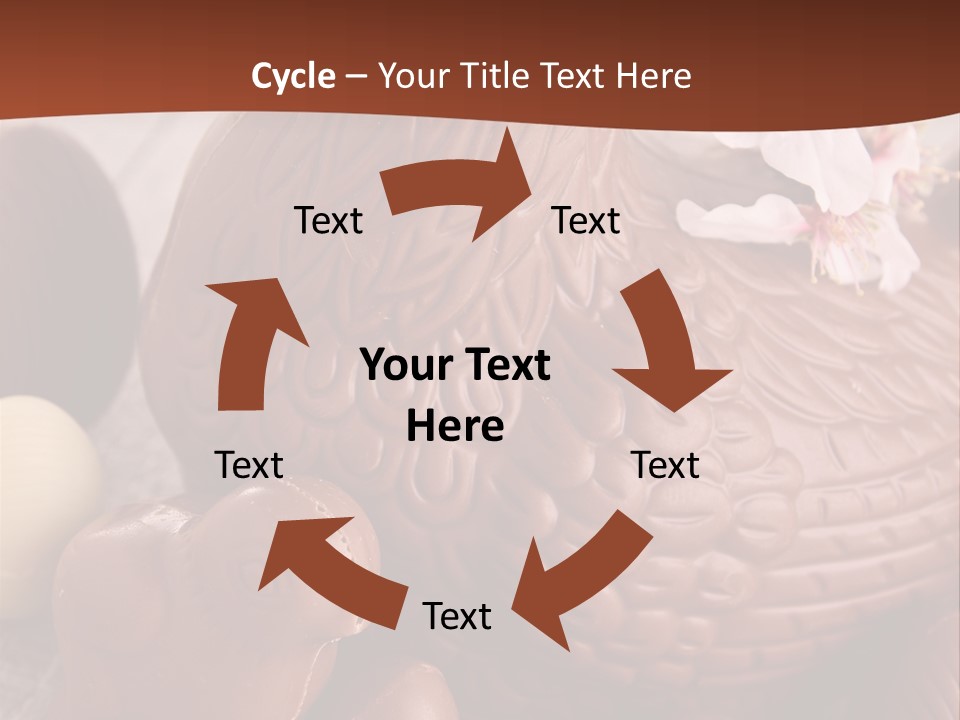 Decoration Gastronomy Chicken PowerPoint Template