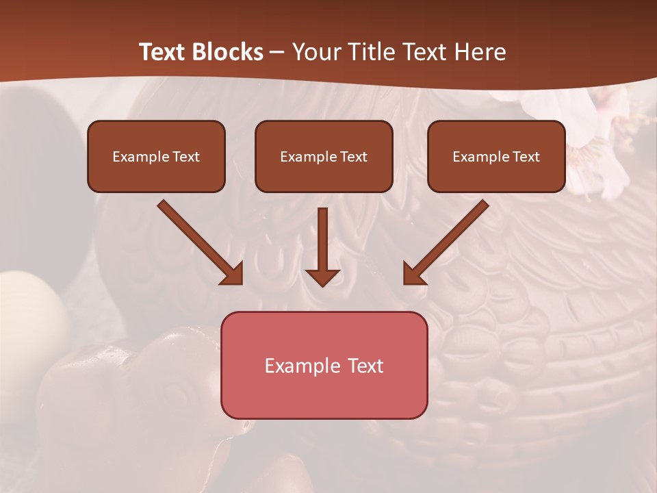 Decoration Gastronomy Chicken PowerPoint Template