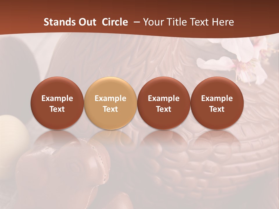 Decoration Gastronomy Chicken PowerPoint Template