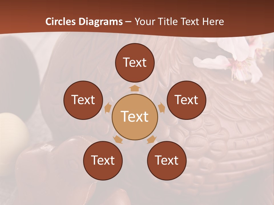 Decoration Gastronomy Chicken PowerPoint Template