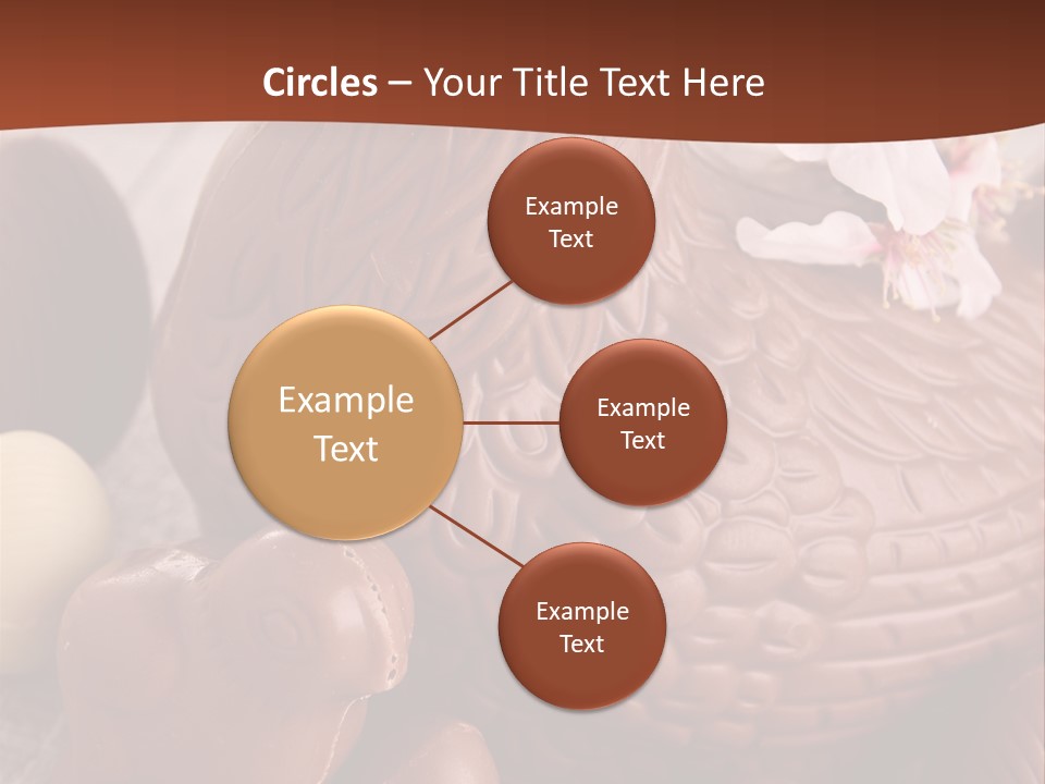 Decoration Gastronomy Chicken PowerPoint Template