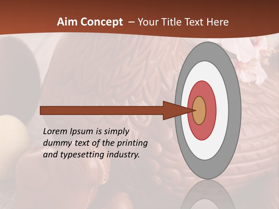 Decoration Gastronomy Chicken PowerPoint Template