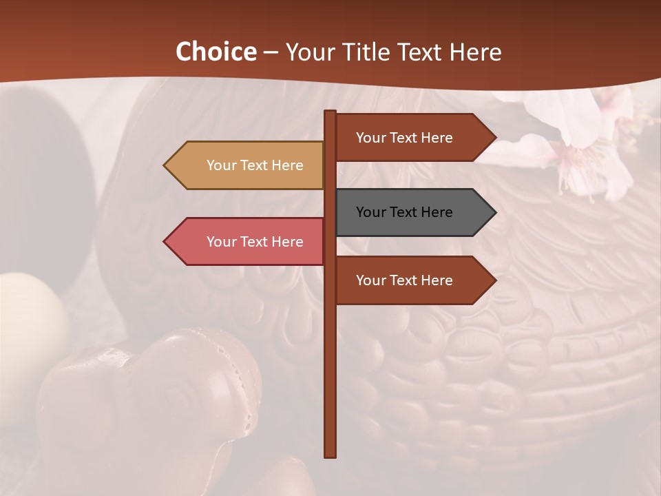 Decoration Gastronomy Chicken PowerPoint Template