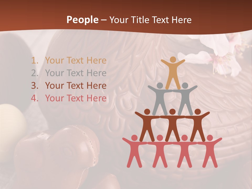 Decoration Gastronomy Chicken PowerPoint Template