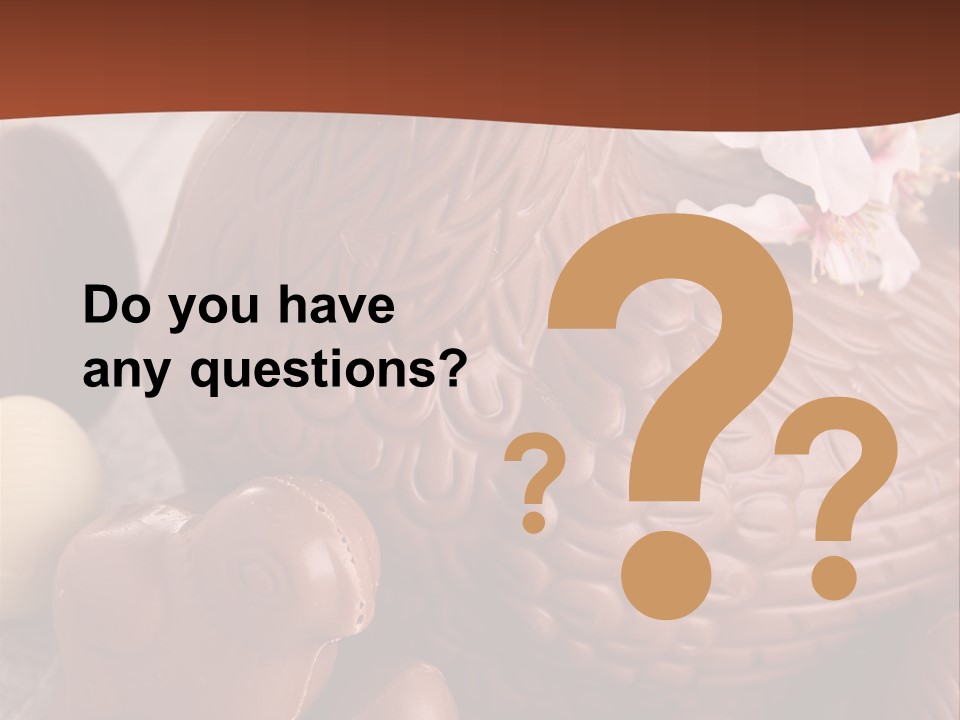 Decoration Gastronomy Chicken PowerPoint Template