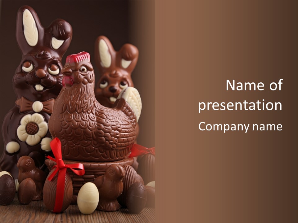 Confectionery Celebration Design PowerPoint Template
