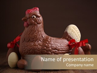 Gourmet Party Chicken PowerPoint Template