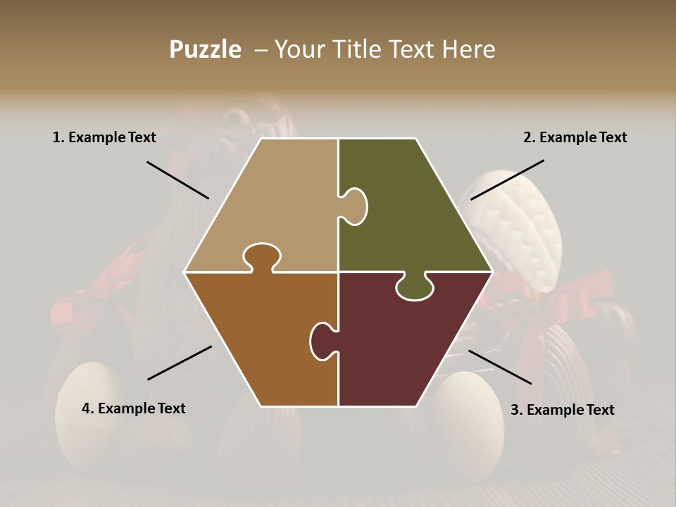 Gourmet Party Chicken PowerPoint Template