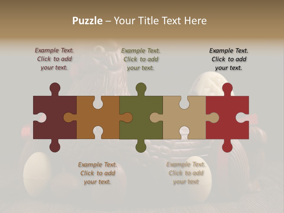 Gourmet Party Chicken PowerPoint Template