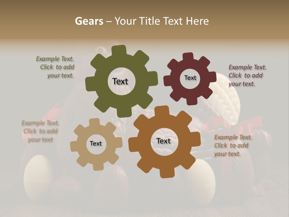 Gourmet Party Chicken PowerPoint Template