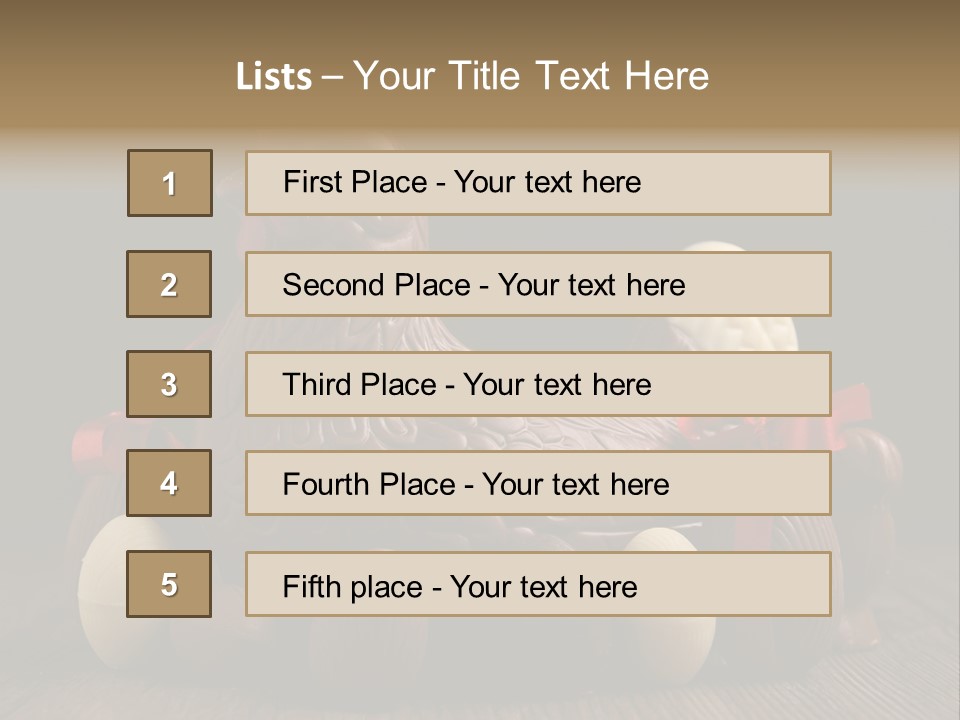 Gourmet Party Chicken PowerPoint Template
