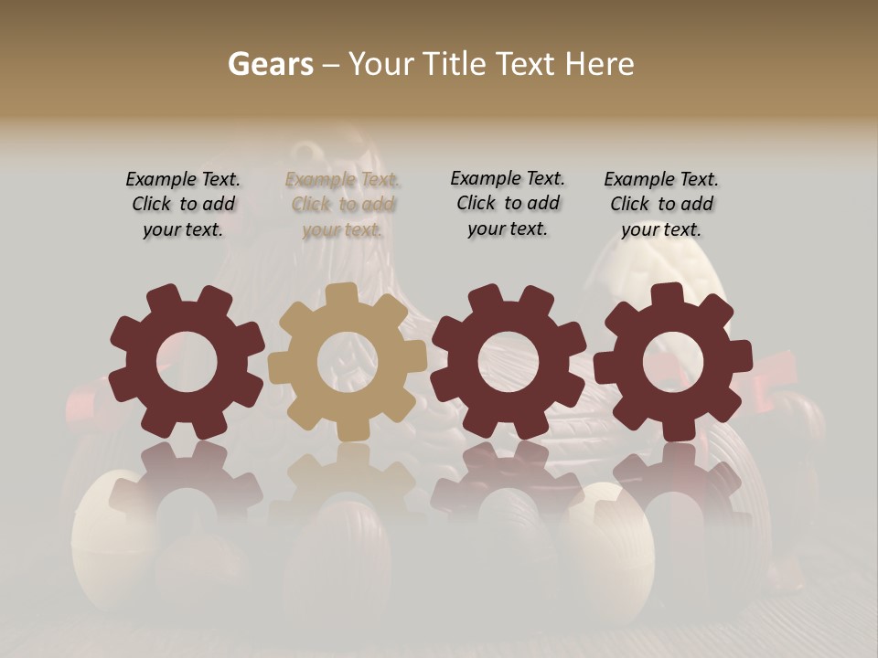 Gourmet Party Chicken PowerPoint Template