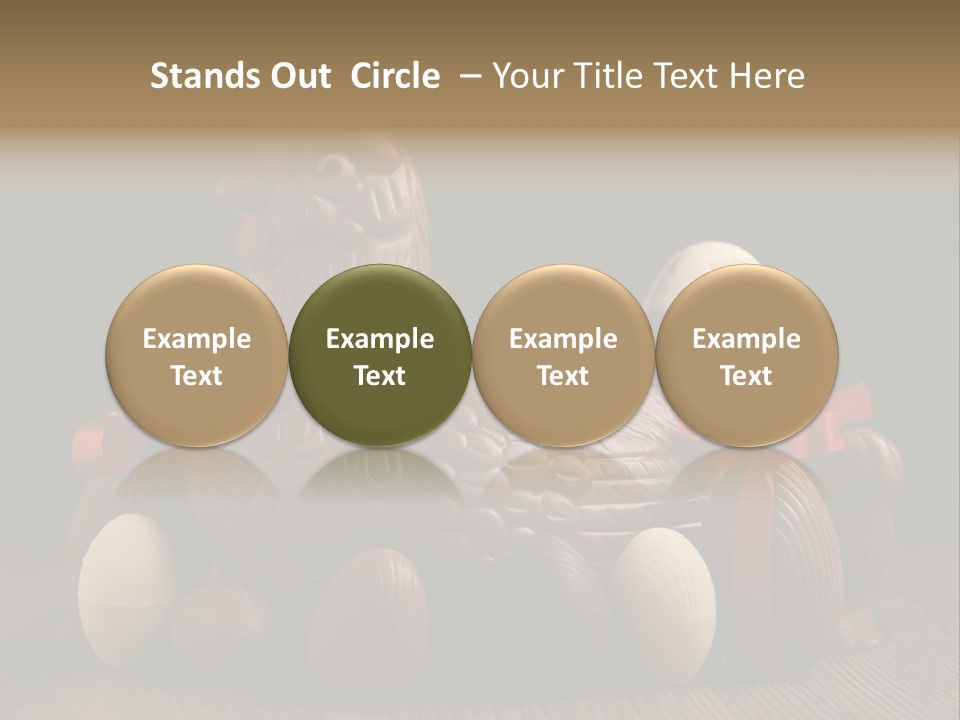 Gourmet Party Chicken PowerPoint Template