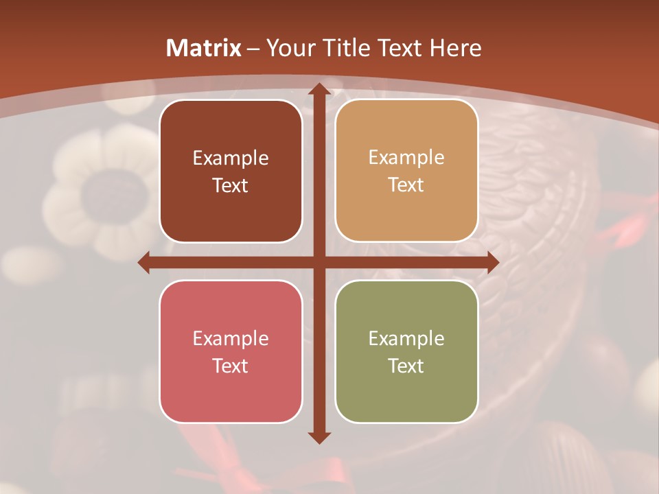 Food Celebration Hen PowerPoint Template