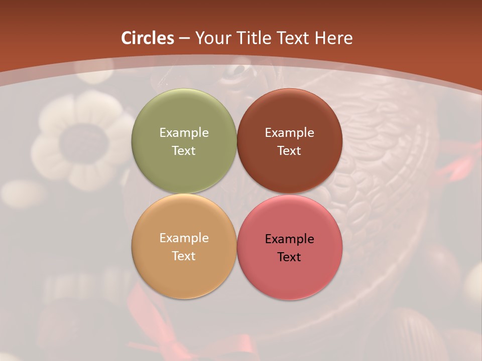 Food Celebration Hen PowerPoint Template