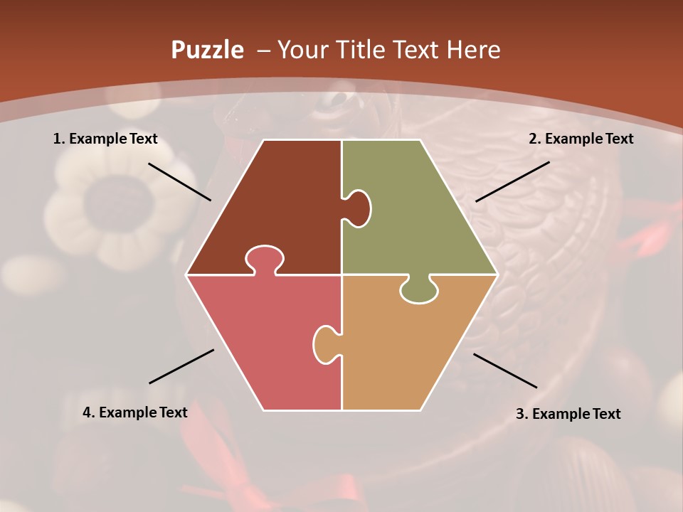 Food Celebration Hen PowerPoint Template