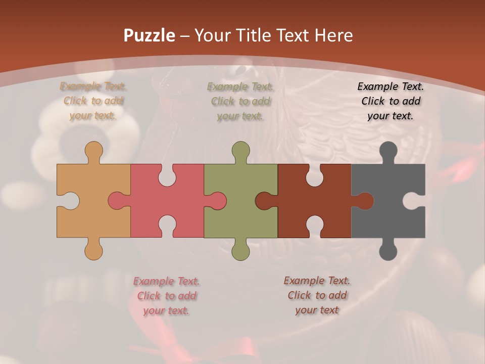 Food Celebration Hen PowerPoint Template