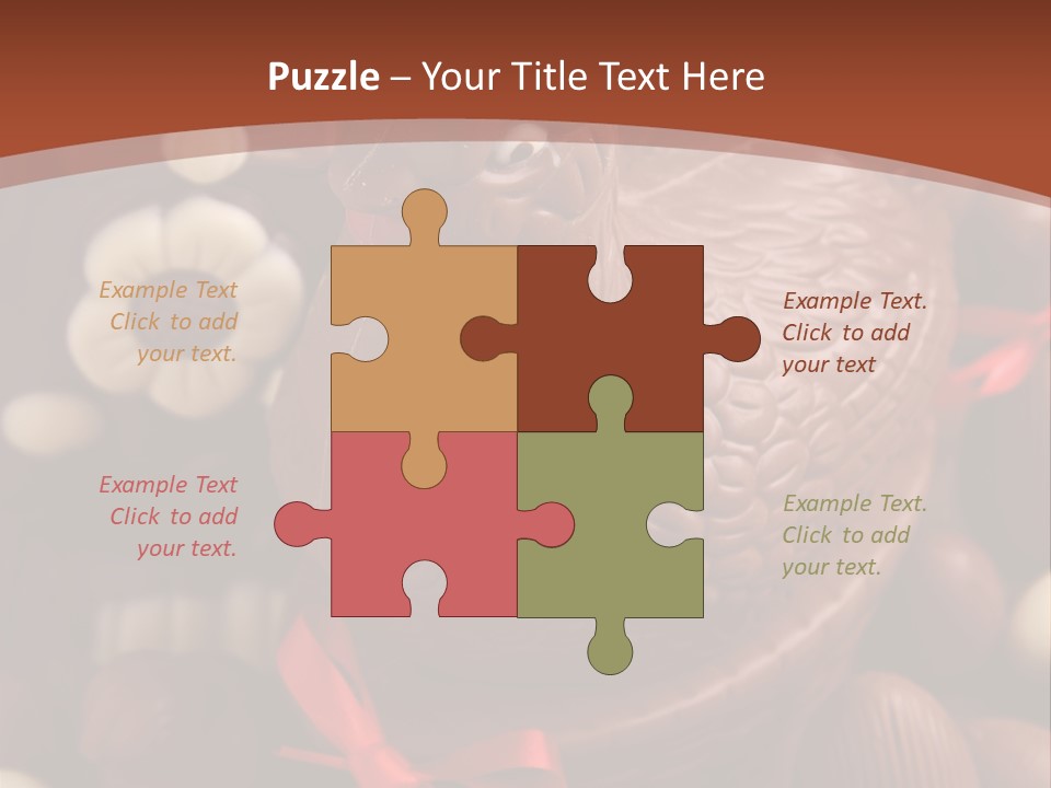 Food Celebration Hen PowerPoint Template