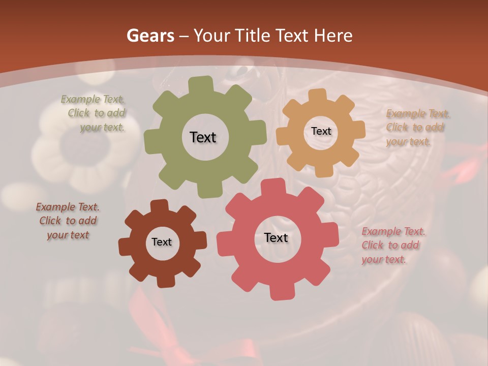 Food Celebration Hen PowerPoint Template