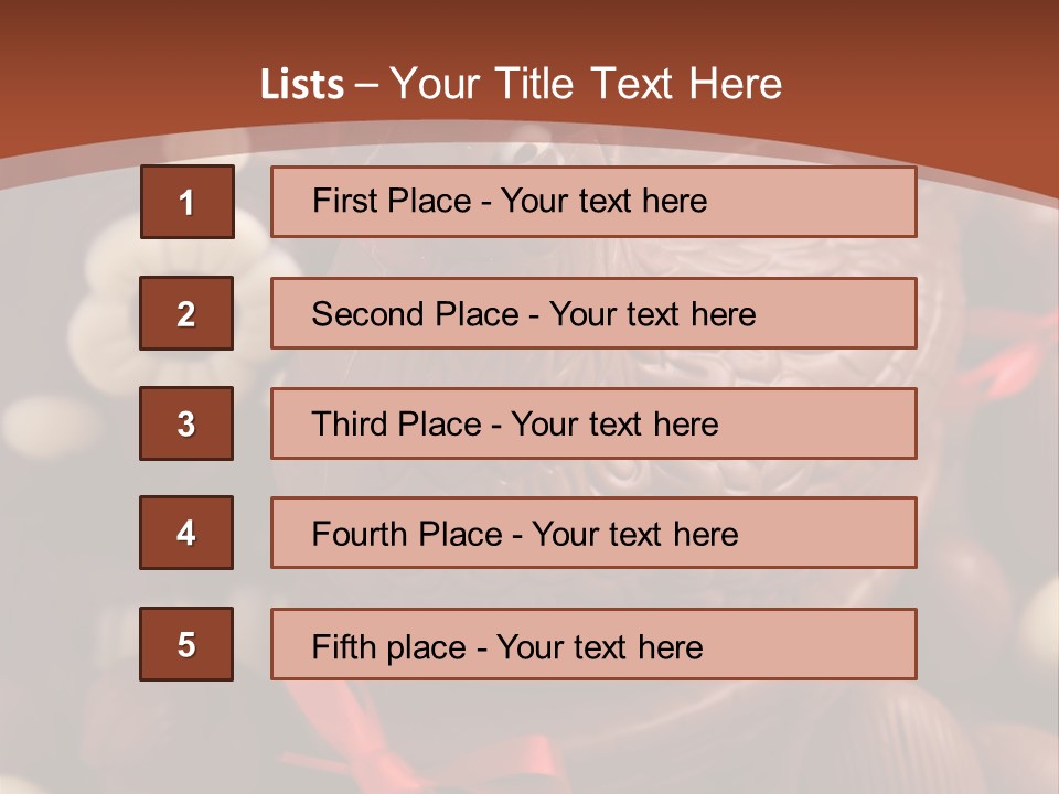 Food Celebration Hen PowerPoint Template