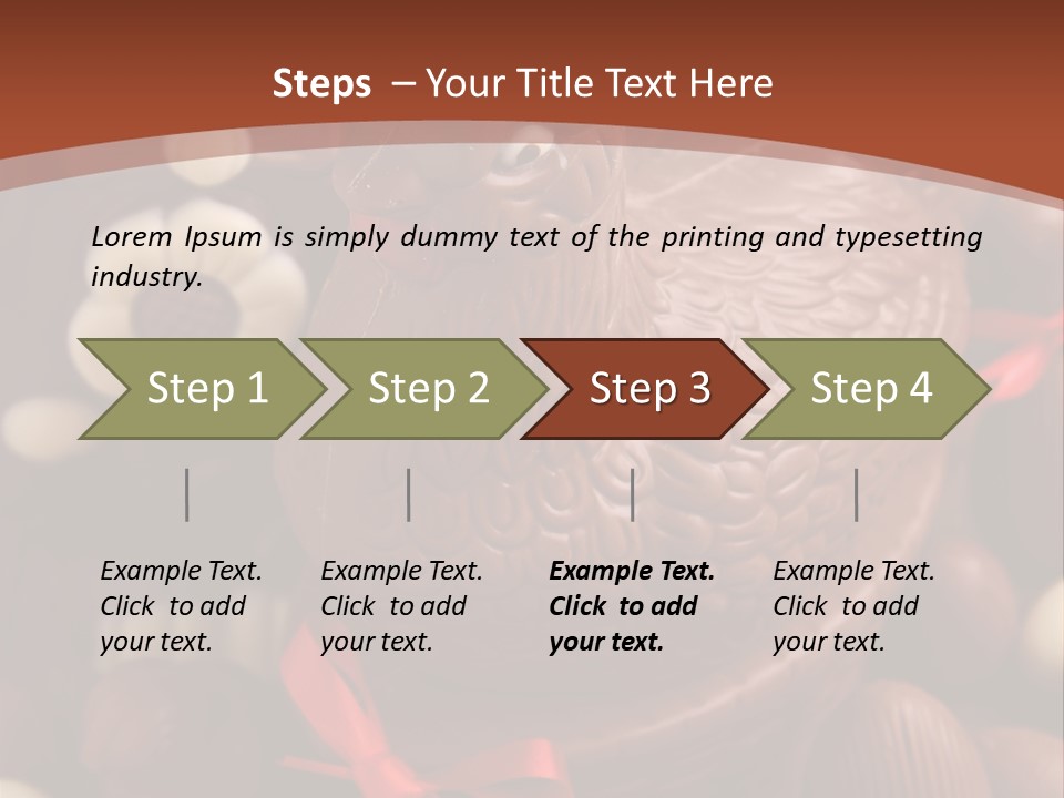 Food Celebration Hen PowerPoint Template