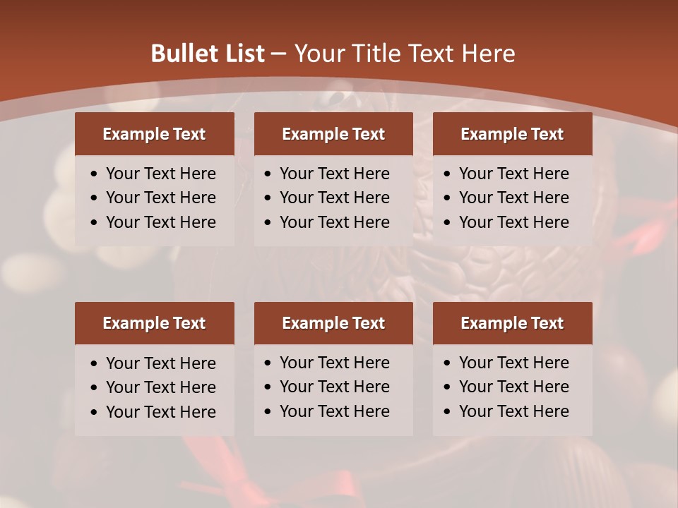 Food Celebration Hen PowerPoint Template