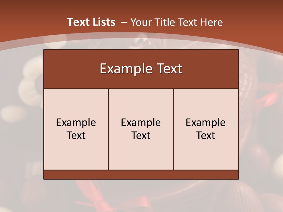 Food Celebration Hen PowerPoint Template
