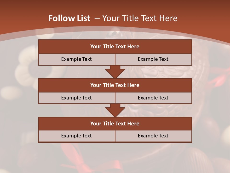 Food Celebration Hen PowerPoint Template