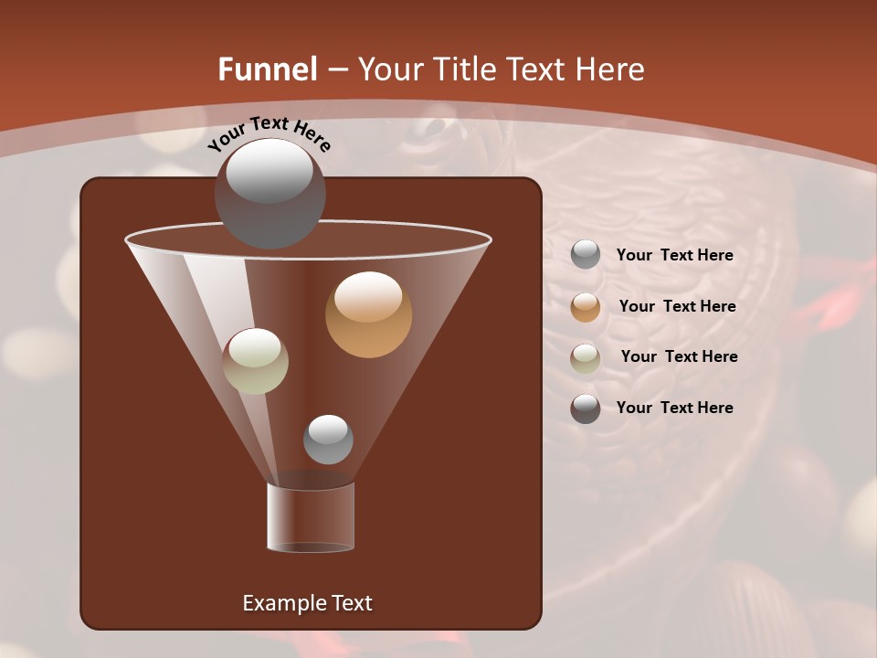 Food Celebration Hen PowerPoint Template