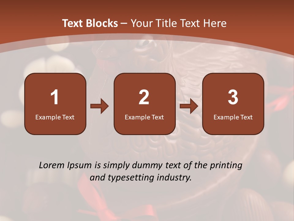 Food Celebration Hen PowerPoint Template