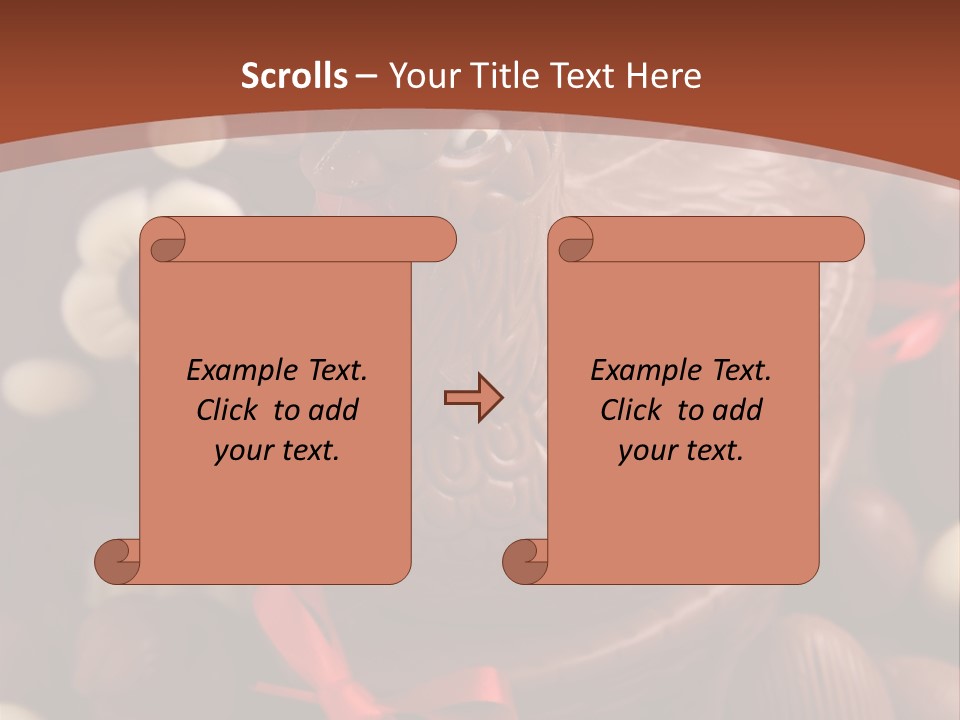 Food Celebration Hen PowerPoint Template