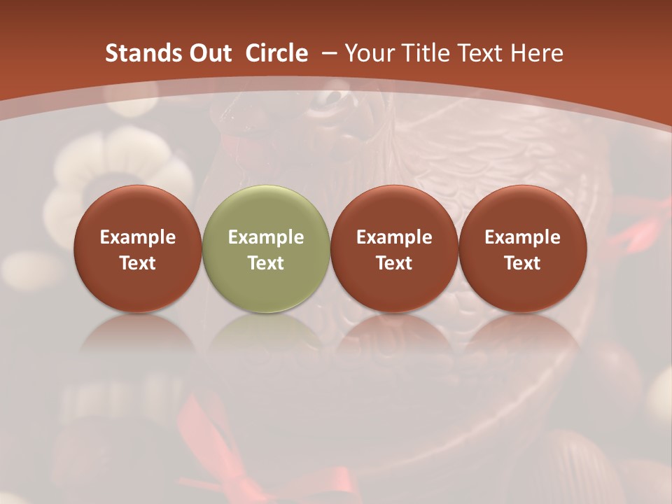 Food Celebration Hen PowerPoint Template