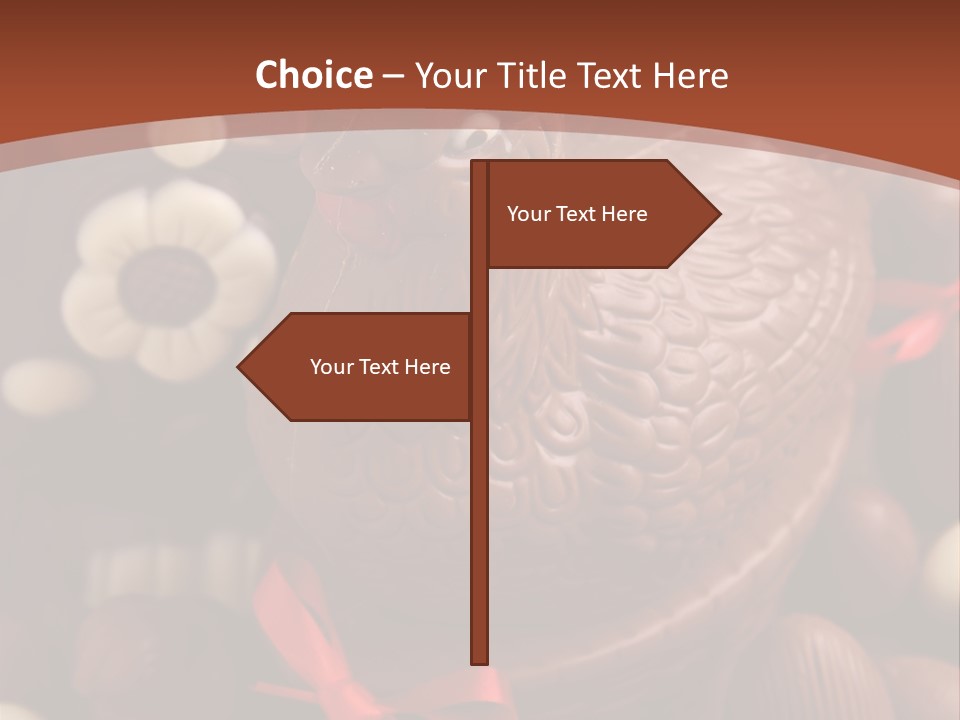 Food Celebration Hen PowerPoint Template