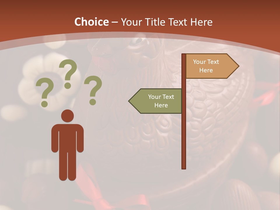 Food Celebration Hen PowerPoint Template