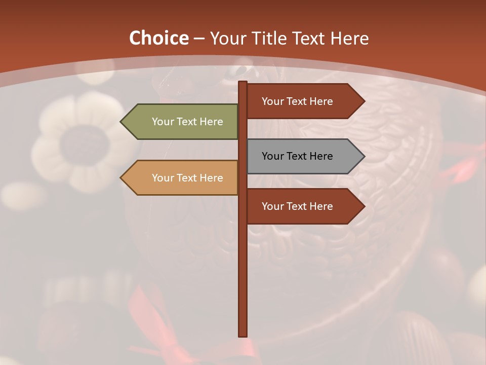 Food Celebration Hen PowerPoint Template