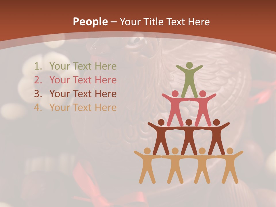 Food Celebration Hen PowerPoint Template