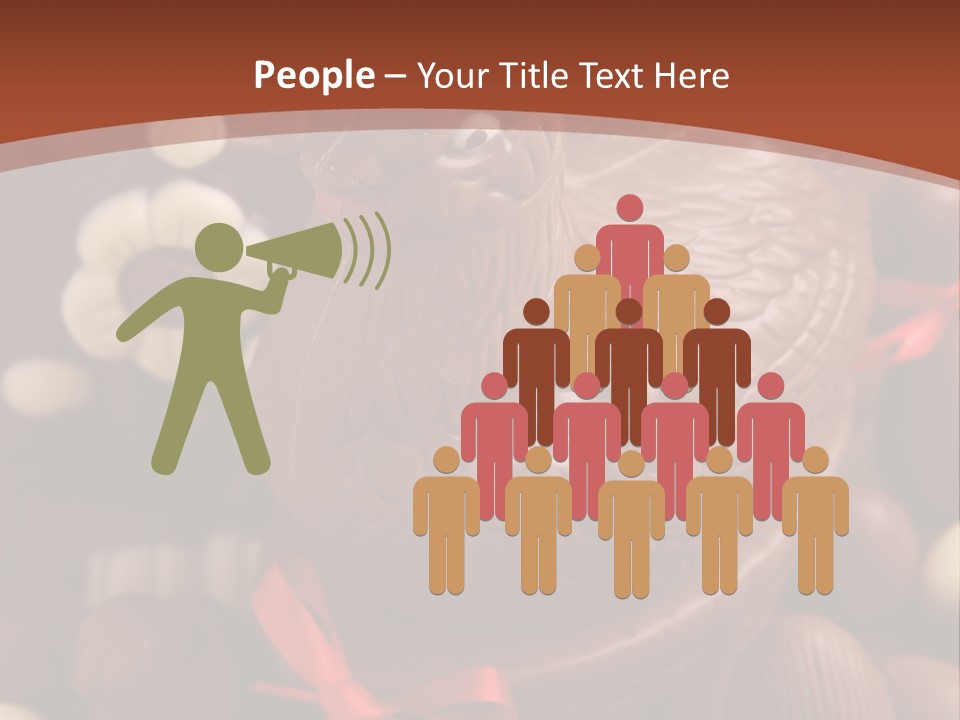 Food Celebration Hen PowerPoint Template