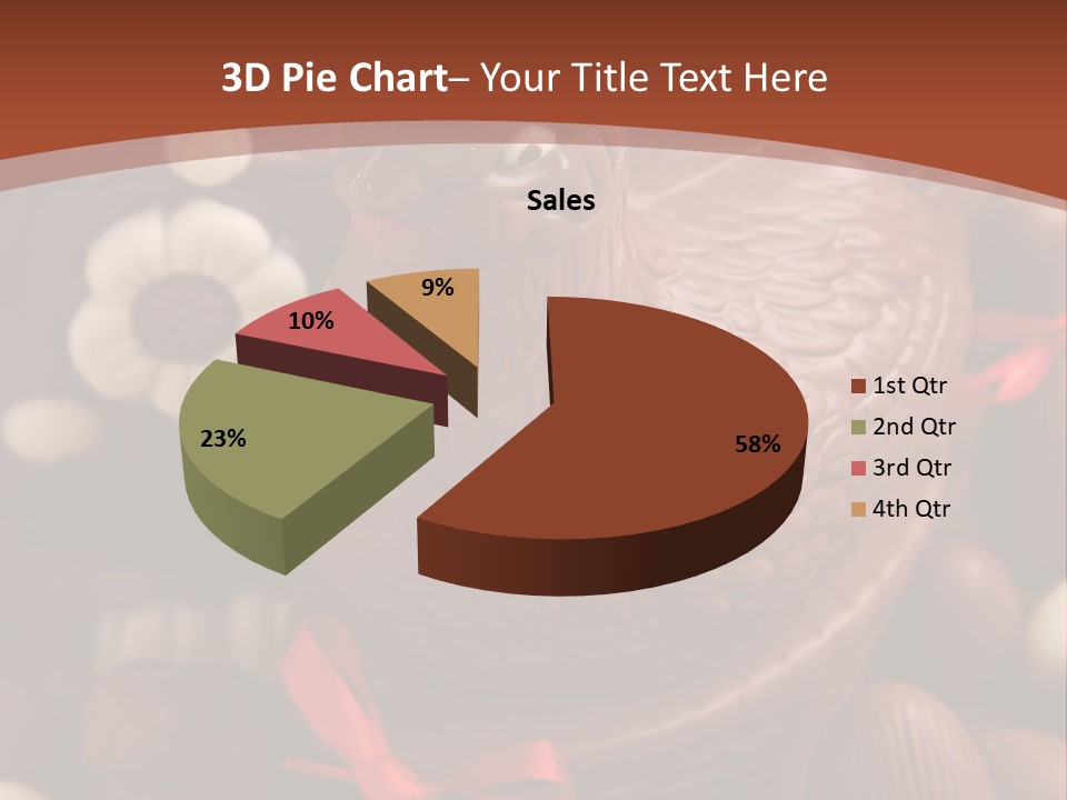 Food Celebration Hen PowerPoint Template