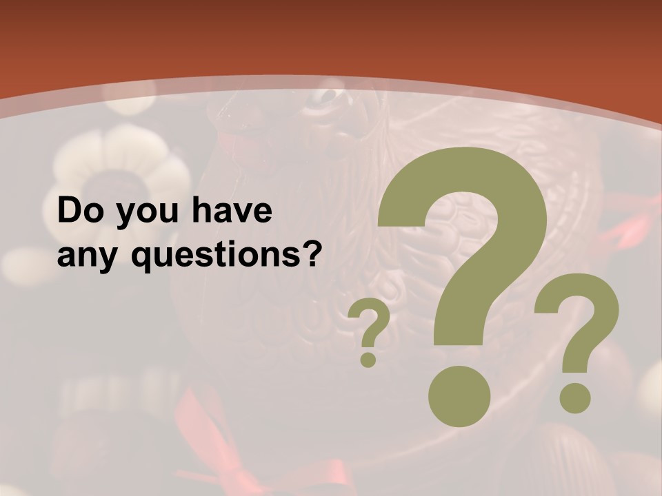 Food Celebration Hen PowerPoint Template