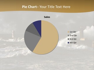 Storm White Danger PowerPoint Template