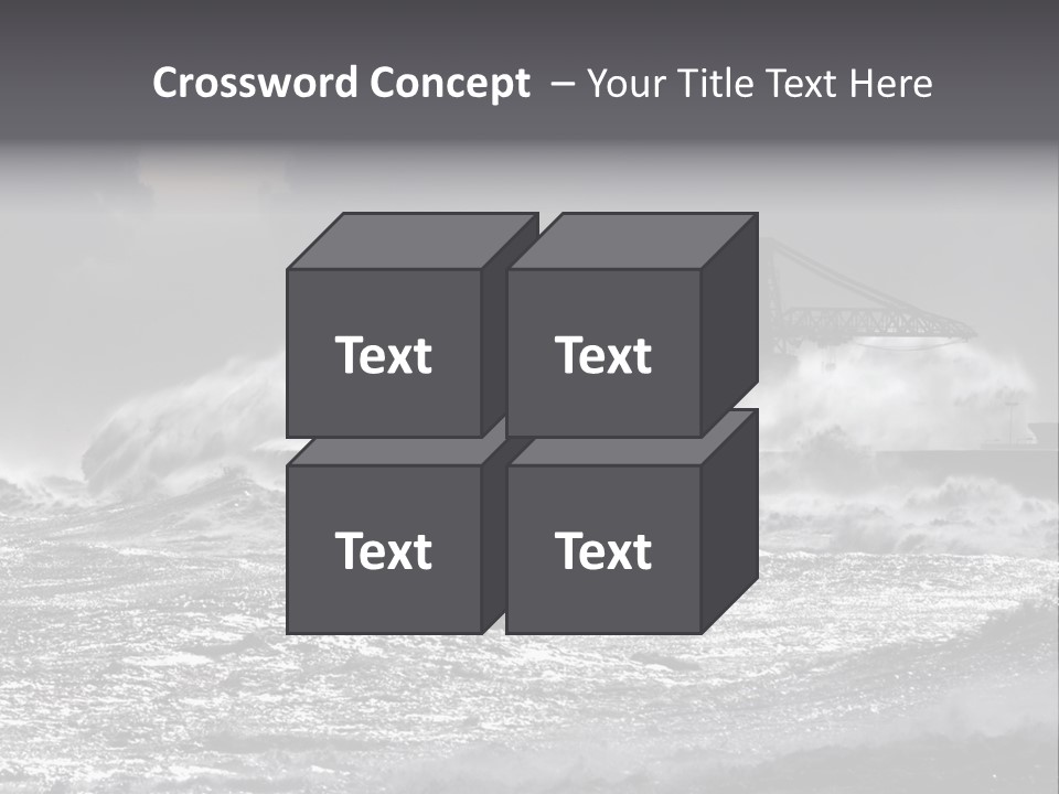 Seascape Outdoor Tide PowerPoint Template