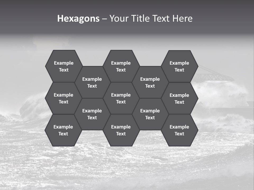 Seascape Outdoor Tide PowerPoint Template