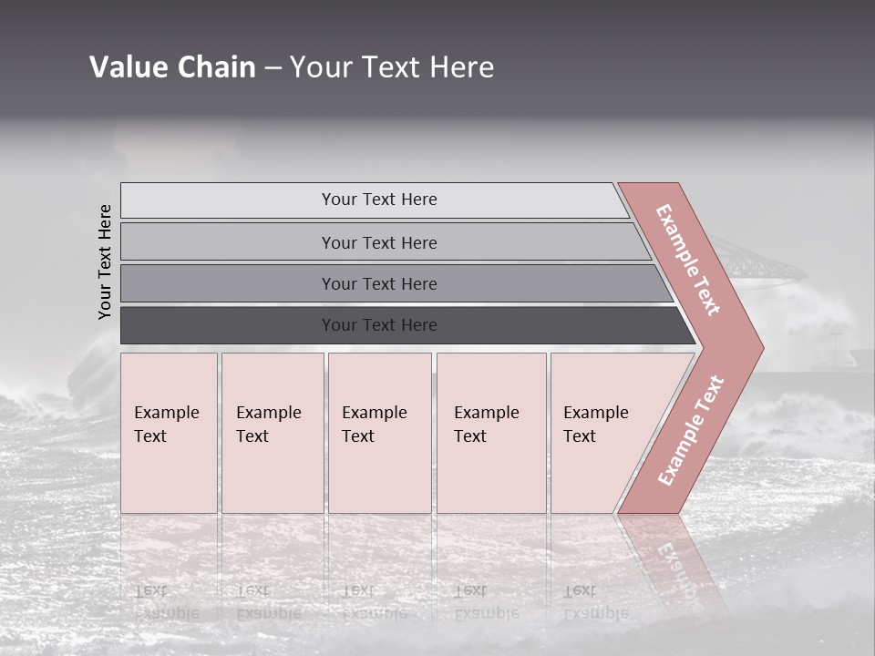 Seascape Outdoor Tide PowerPoint Template