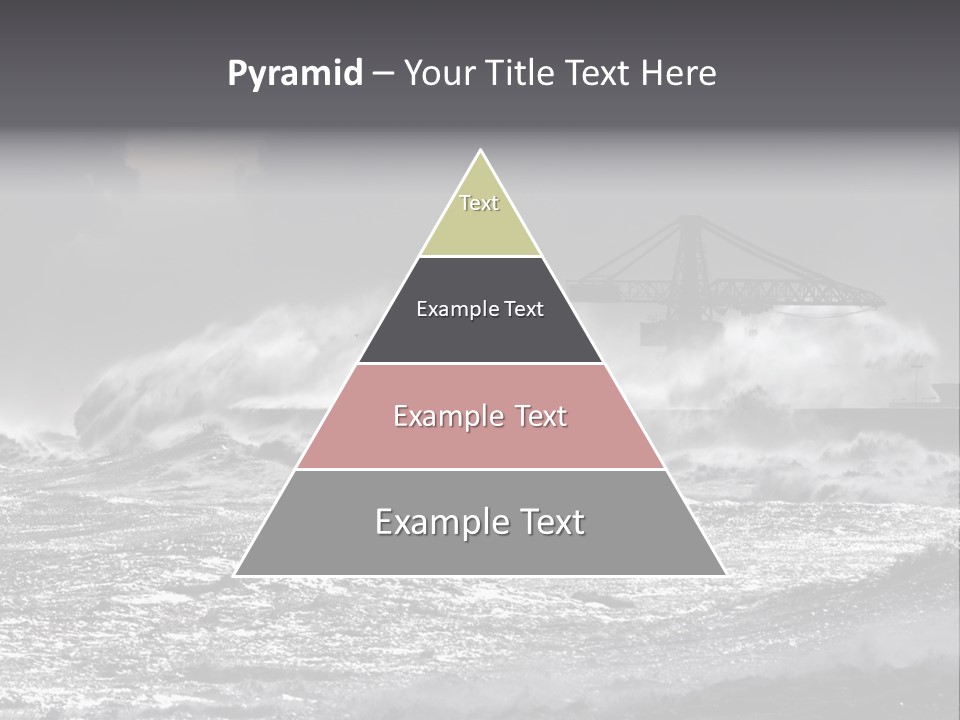 Seascape Outdoor Tide PowerPoint Template